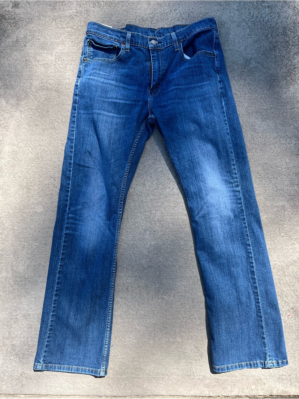 Levi's Men's Classic Blue Straight-Leg Jeans